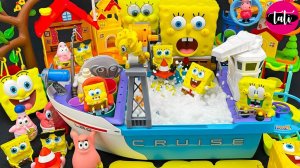 Играем в игрушки из мультика Спанч Боб и другие игрушки. Мультфильм для детей. ASMR АСМР