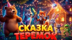 Теремок — Детский мультфильм (сказка)