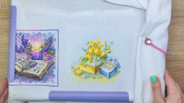 Вышивальная неделька№18/2024 Два новых старта и новый рекорд по крестикам #вышивкакрестиком #вышивка