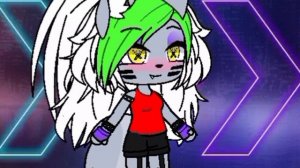 Сделала Рокси из фнаф Бреж Безопасности Ярость Фуррий в гаче