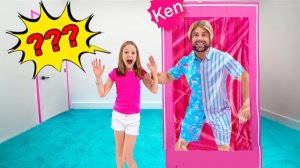 Настя как кукла Барби