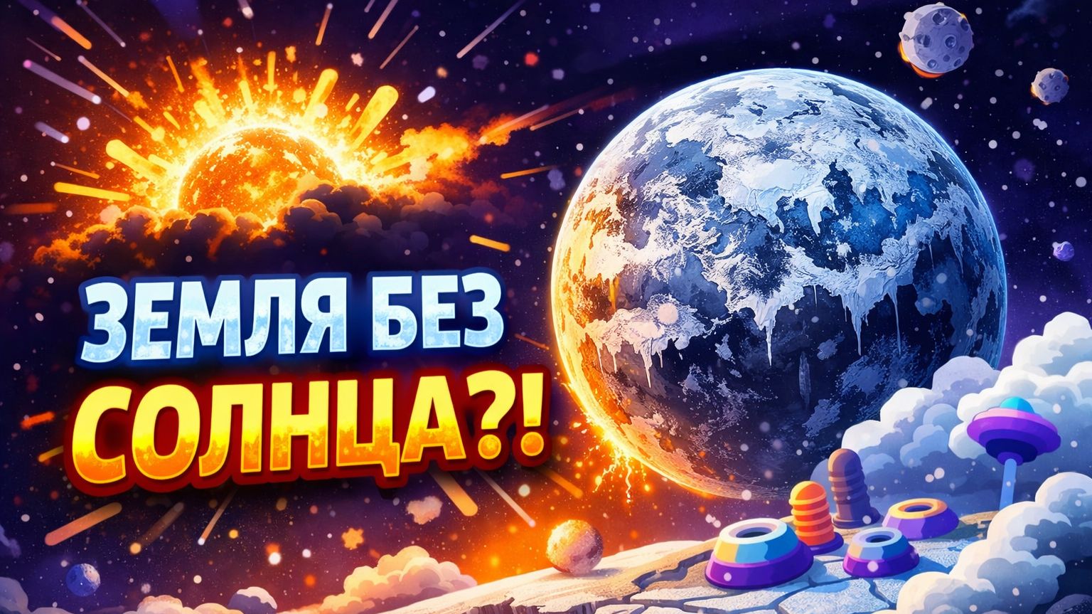Что БУДЕТ с Землёй, если Солнце ИСЧЕЗНЕТ??? 😱