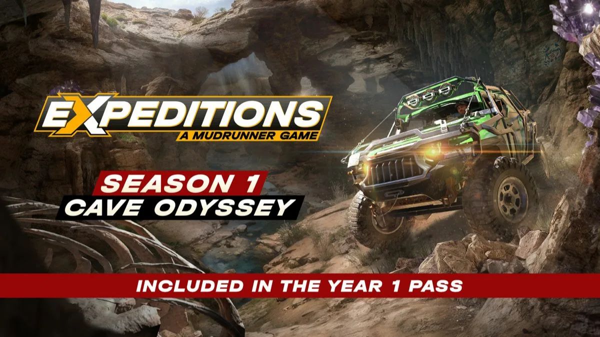 Expeditions: A MudRunner Game 94 серия Седона : Возвращение в пещеру .
