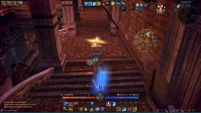 Omni TERA inst raid walkthrough №10 Labyrinth of Terror