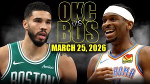 26.03.2026 | ОБЗОР МАТЧА | Бостон Селтикс - Оклахома-Сити Тандер | Highlights