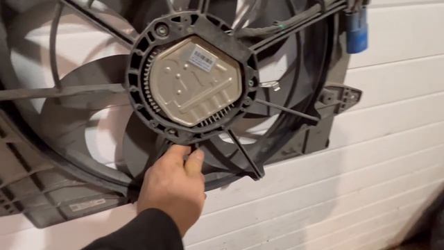 Диффузор вентилятор охлаждения  радиатора омода с5 чери тигго omoda  Tiggo 20559