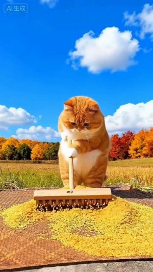 Притомился котик