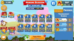Angry Birds Friends. Hamami Blossom (28.03.2026). Все уровни 3 звезды. Прохождение от SAFa.