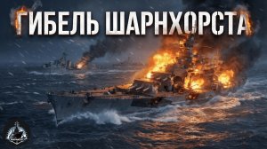 Гибель Шарнхорста. Хронология боя у Нордкапа