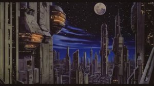 Midnight Metropolis 2426. Future City Ambient Journey.