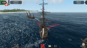 Сыграл в игру под названием The pirate и захватил корабль