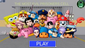 ЦУНАМИ БАРРИ! Кей-ПОП, ГУБКА БОБ, ЩЕНЯЧИЙ ПАТРУЛЬ... БАРРИ СБЕЖАЛ ИЗ ТЮРЬМЫ! #Roblox #obby