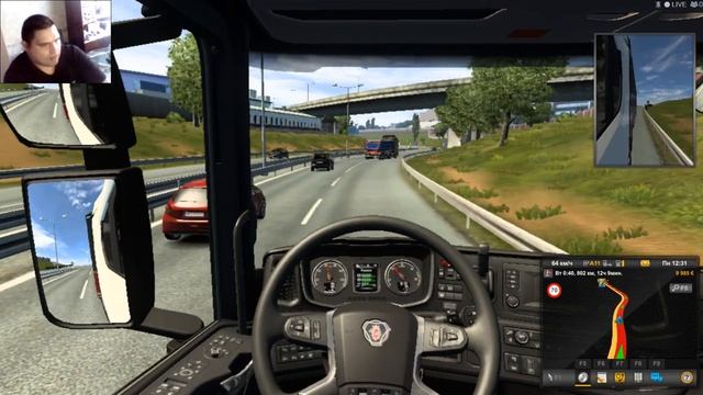 едем в данию на новой скании .... EURO TRUCK SIMULATOR 2