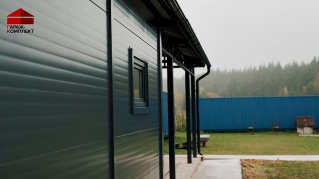 Гараж из сэндвич-панелей | Московская область, Воскресенск, гараж-комплект 2026