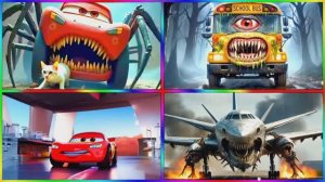 МАКВИН ПАУК против МОНСТР АВТОБУС и МОЛНИЯ МАКВИН против ИНФЕКТЕД СКАЙ EXE! 🕷️ КТО ПОБЕДИТ? МУЛЬТИК