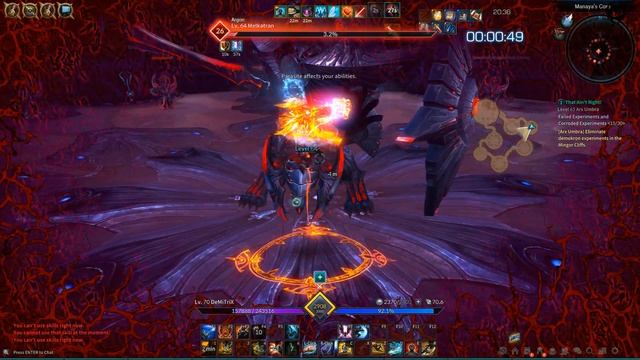 Omni TERA inst raid walkthrough №19 Manaya Core