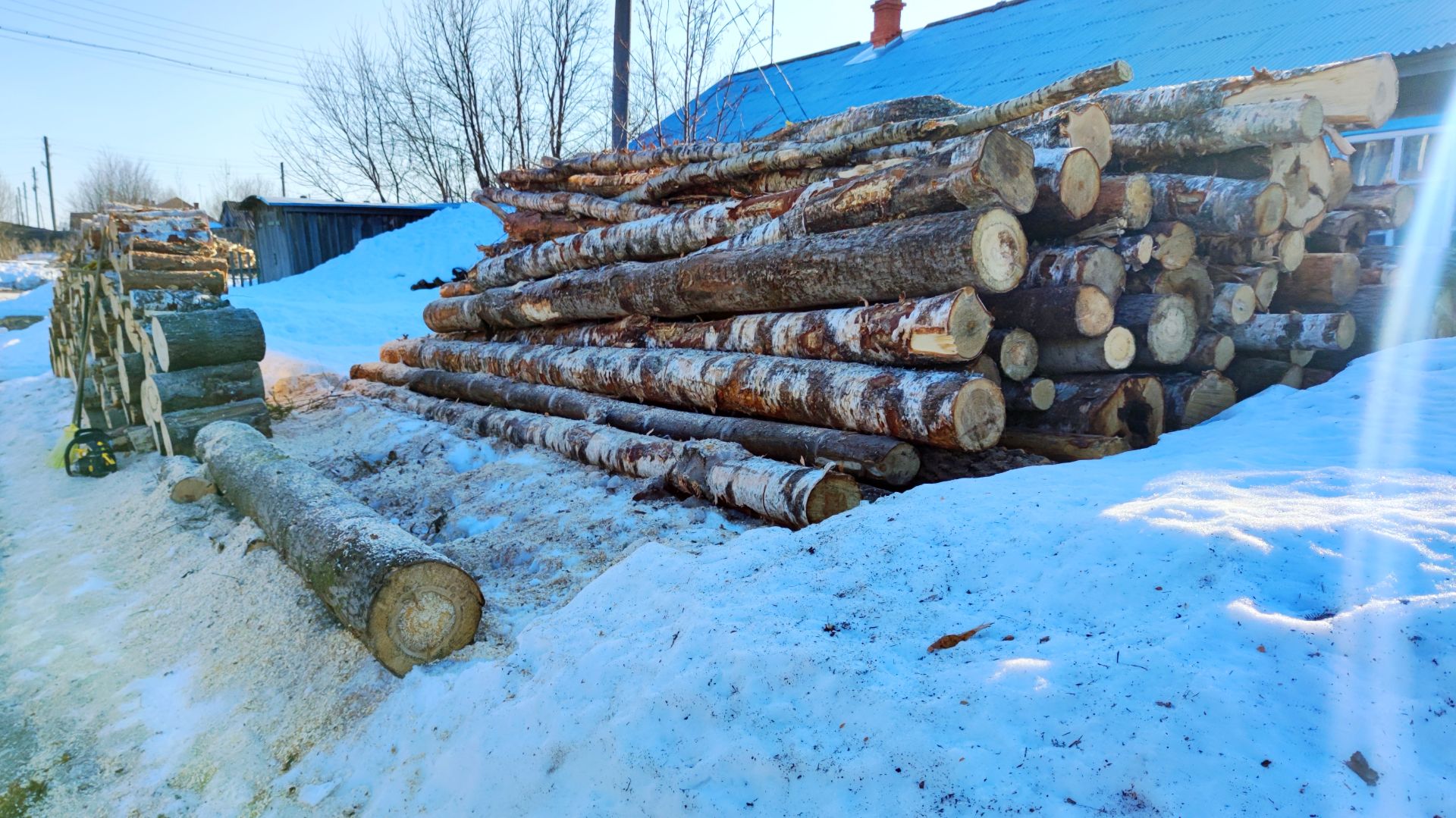 Попытка ремонта и бензопила 1994 года 