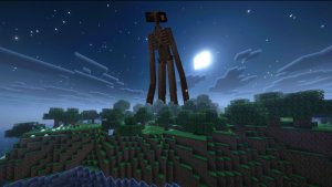 MINECRAFT - ОХОТА НА СИРЕНОГОЛОВОГО НА НЕОБИТАЕМОМ ОСТРОВЕ!