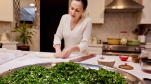 Муж Впервые Пробует Женгялов Лепешки | Пеку Хлеб с Зеленью | Семейный Влог Эгине | Heghineh