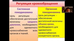 Гемодинамика. Дьяконова И.Н.