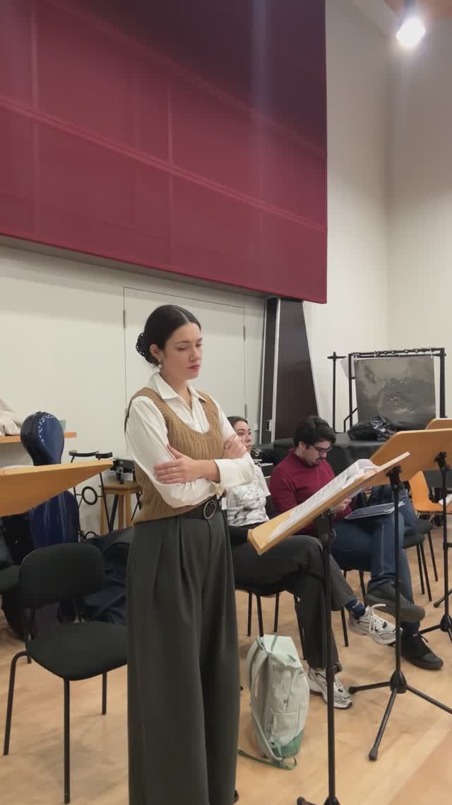 Work On The Role Of Giulietta (Джульетта  ария)