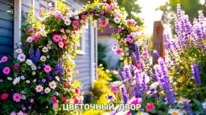 Дворы и дачи с роскошными цветами 🌹 сплошное вдохновение для души (25)