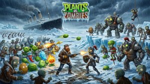 Зомби против растений-2 Plants vs Zombies PvZ Растения против Зомби ПвЗ