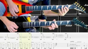 A TOUT LE MONDE Megadeth на Гитаре. Уроки Электрогитары. Ноты и табы Электрогитары Tabs For All