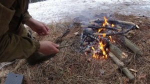 Ностальгия. Вернулся в прошлое на 40лет назад. Печеная картошка в костре.