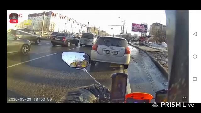 Тест стрим со шлема 2