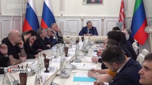 Ликвидацию последствий непогоды обсудили на заседании Оперштаба под руководством главы Дагестана