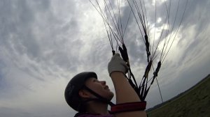 Наземная подготовка. Параплан аэродром Мясново Тула июнь 2024