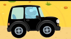 Учим цвета Угадываем животных ! Котёнок Котэ представляет песенка Машинки Бип-Бип