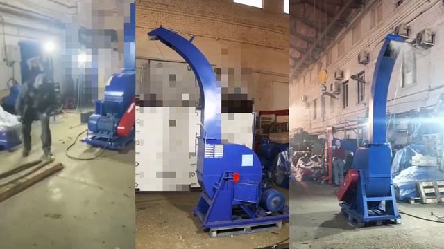 Измельчитель древесины ИД-800 с электромотором на 30кВт