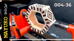 Ваза из дерева Токарка по дереву своими руками Сегментное точение по дереву мастер класс