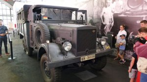 Особенности конструкции немецкого грузовика Einheitsdiesel, выставка «Моторы Войны»