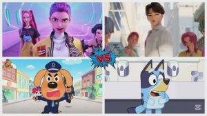 ШЕРИФ ЛАБРАДОР против ОХОТНИКОВ НА ДЕМОНОВ! 👮♂️🐶 КТО САМЫЙ ОТВАЖНЫЙ? ЭПИЧНЫЙ МУЛЬТИК-БАТТЛ ГЕРОЕВ