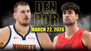 23.03.2026 | ОБЗОР МАТЧА | Денвер Наггетс - Портленд Трэйл Блэйзерс | Highlights
