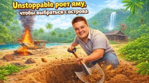 Новинка 2026! Dig Island. Начало. Рою яму, чтобы выбраться!