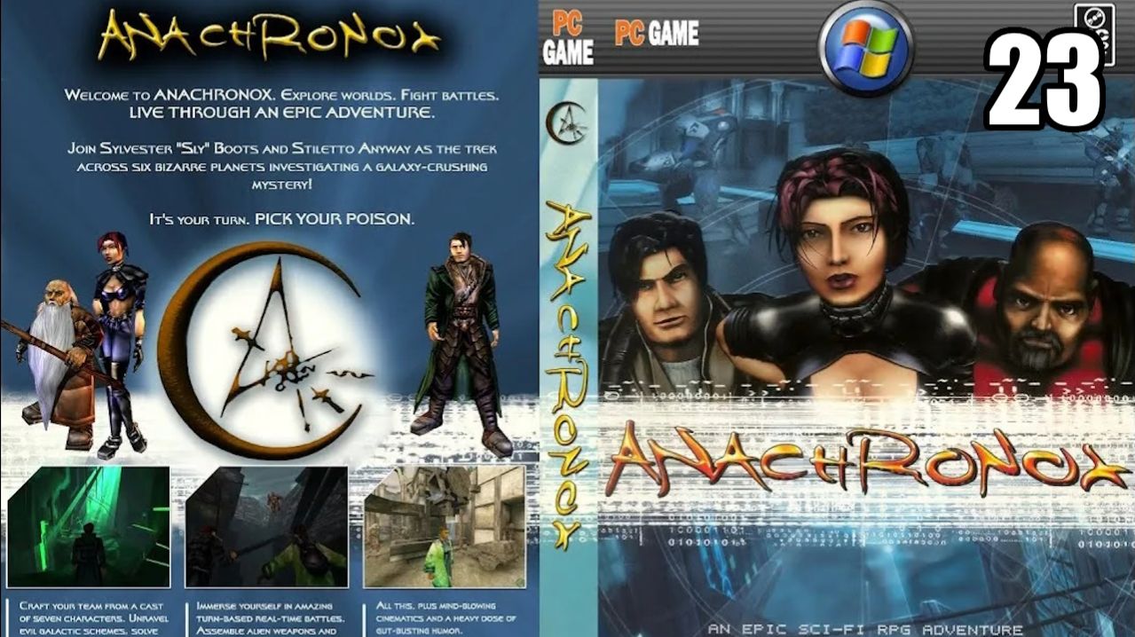 23 Anachronox 2001 \ Анахронокс 2001 (action,JRPG, Puzzle )