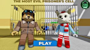 Тайлер против Сноуи Бежит из тюрьмы! #Обби Игровой процесс #roblox #obby