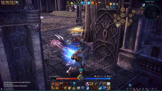Omni TERA inst raid walkthrough №4 Cultists Reuge