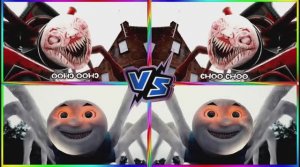 🚂 ЧУ-ЧУ ЧАРЛЬЗ EXE против ПАРОВОЗИКА ТОМАСА! 👿 КТО ПОБЕДИТ? МУЛЬТИК