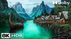 Лучшее разрешение 16K HDR 240 кадров в секунду для OLED-телевизоров - Nature Scape Ultra