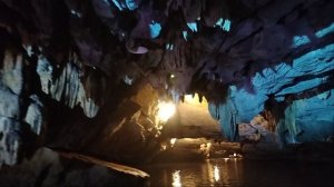 Все пещеры с подсветкой!Сталактиты!