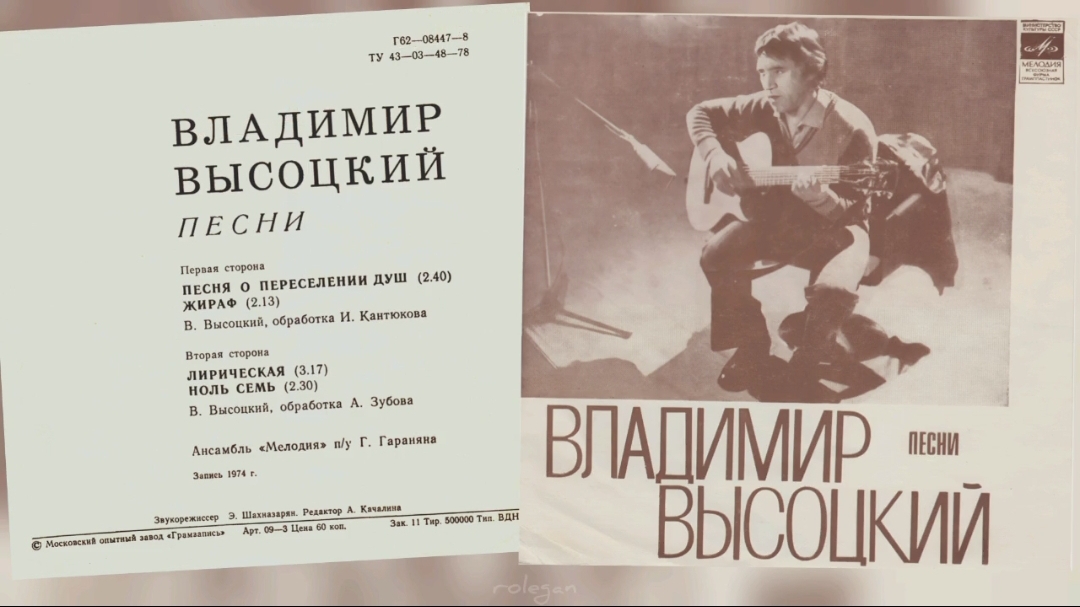 Владимир Высоцкий 1981