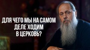 Для чего мы на самом деле ходим в церковь ?