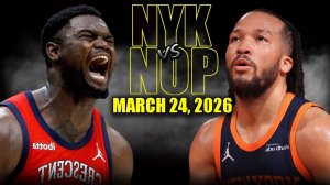 25.03.2026 | ОБЗОР МАТЧА | Нью-Йорк Никс - Нью-Орлеан Пеликанс | Highlights