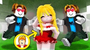 😱Я Притворился ДЕВУШКОЙ в 99 Nights in the Forest в Роблокс