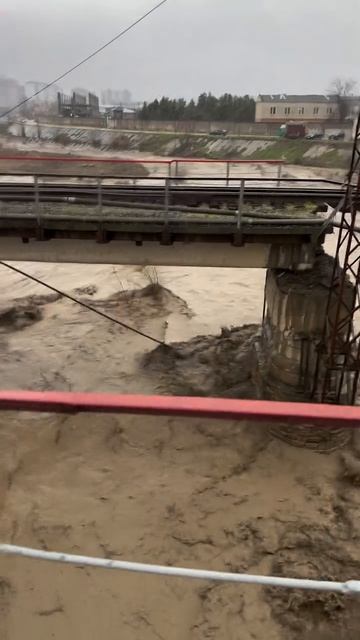 Ж.Д мост упал город Хасавюрт